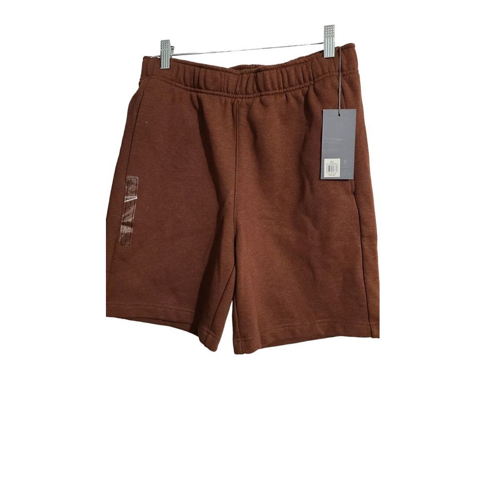 Mens Shorts VRST 8" Fleece Short Size Large Earth Brown Heather Size‎ Small